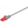 95591; Patch cord; U/UTP; 6; stranded; CCA; PVC; grey; 1.5m; 24AWG; Goobay 95591; Patch cord; U/UTP; 6; stranded; CCA; PVC; grey; 1.5m; 24AWG; Goobay