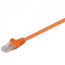 95227; Patch cord; U/UTP; 5e; stranded; CCA; PVC; orange; 2m; 26AWG; Goobay