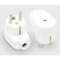 W-10138; Connector: AC supply; male; plug; 2P+PE; 230VAC; 16A; white; PIN: 3; PLASTROL