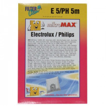 W7-51865/E5PH5M; Philips FC8021 S-bag Electrolux E200B putekļu maisi 4+1