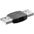 50294; Adapter; USB 2.0; USB A plug,both sides; Goobay