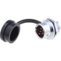 SF1212/P4; SF12; socket; male; PIN: 4; IP67; 5A; soldering; 200V; 0.75mm2; WEIPU SF1212/P4; SF12; socket; male; PIN: 4; IP67; 5A; soldering; 200V; 0.75mm2; WEIPU