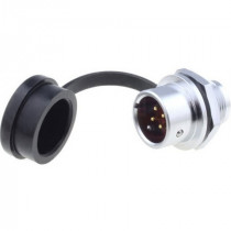 SF1212/P4; SF12; socket; male; PIN: 4; IP67; 5A; soldering; 200V; 0.75mm2; WEIPU