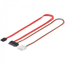 VSSSATAQ/.03; Vads HDD SATA mikro uz SATA Data un Power 525 spr. 0.3m