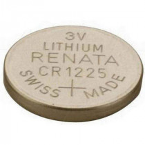 CR1225 B1; Battery: lithium; 3V; CR1225,coin; Batt.no: 1; Ø12x2.52mm; 48mAh; RENATA