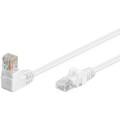 94164; Patch cord; U/UTP; 5e; stranded; CCA; PVC; white; 2m; 26AWG; Goobay 94164; Patch cord; U/UTP; 5e; stranded; CCA; PVC; white; 2m; 26AWG; Goobay