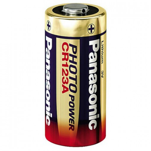 CR123A BULK; Battery: lithium; 3V; CR123A,CR17345; Ø17x34.5mm; 1400mAh; PANASONIC CR123A BULK; Battery: lithium; 3V; CR123A,CR17345; Ø17x34.5mm; 1400mAh; PANASONIC