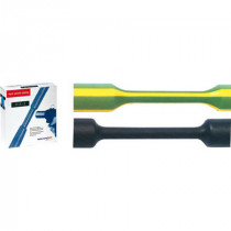 308-31200; Heat shrink sleeve; 3: 1; 12mm; L: 5m; black; -50÷125°C; 25kV/mm; HELLERMANNTYTON
