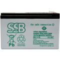 SBL9-12; Re-battery: acid-lead; 12V; 9Ah; AGM; maintenance-free; SSB