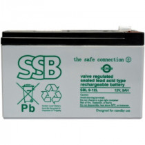 SBL9-12; Re-battery: acid-lead; 12V; 9Ah; AGM; maintenance-free; SSB