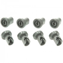 W2-044A04; Roleri atvilknēm trauku mazgājamai maš.D=24mm 8gab. 50286967000 AEG