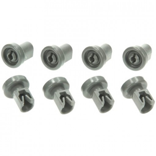 W2-044A04; Roleri atvilknēm trauku mazgājamai maš.D=24mm 8gab. 50286967000 AEG