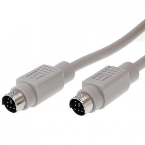 C-PS2WW/5; Cable; PS/2 plug,both sides; Len: 5m; connection 1: 1; shielded; BQ CABLE