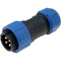 SP2110/P4 II 1N; SP21; plug; male; PIN: 4; IP68; 7÷12mm; soldering; for cable; 500V; WEIPU SP2110/P4 II 1N; SP21; plug; male; PIN: 4; IP68; 7÷12mm; soldering; for cable; 500V; WEIPU
