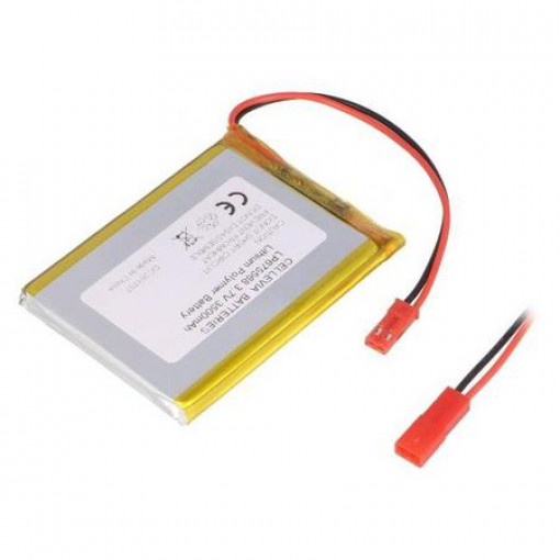 LP675568; Re-battery: Li-Po; 3.7V; 3500mAh; cables; 7.2x55.5x68.5mm; CELLEVIA BATTERIES LP675568; Re-battery: Li-Po; 3.7V; 3500mAh; cables; 7.2x55.5x68.5mm; CELLEVIA BATTERIES