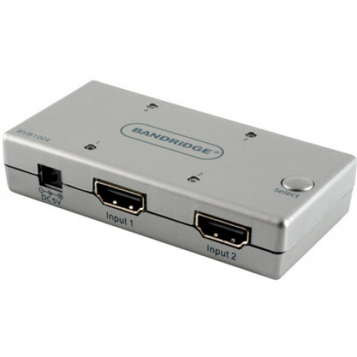 SWITCH.HDMI4.B; Pārslēdzējs HDMI 4 ieejas 1 izeja Bandridge
