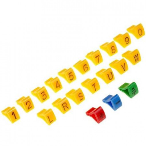 ; A kit of cable labels; 1.7÷3.5mm; Pcs.quantity in set: 600; KURANT