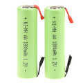 AA180 BL; Re-battery: Ni-MH; AA; 1.2V; 1800mAh; soldering lugs; Ø14.2x50mm; JJJ