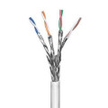 93955; Wire; S/FTP; 6; solid; CCA; 4x2x23AWG; PVC; grey; 100m; Goobay 93955; Wire; S/FTP; 6; solid; CCA; 4x2x23AWG; PVC; grey; 100m; Goobay