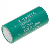 ; Battery: lithium; 3V; 2/3AA,2/3R6; Ø14.8x33.5mm; 1350mAh; VARTA MICROBATTERY
