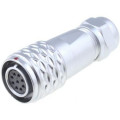 SF1210/S9I; SF12; plug; female; PIN: 9; IP67; 4÷6.5mm; 3A; soldering; for cable; WEIPU SF1210/S9I; SF12; plug; female; PIN: 9; IP67; 4÷6.5mm; 3A; soldering; for cable; WEIPU