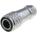 SF1210/P9I; SF12; plug; male; PIN: 9; IP67; 4÷6.5mm; 3A; soldering; for cable; WEIPU SF1210/P9I; SF12; plug; male; PIN: 9; IP67; 4÷6.5mm; 3A; soldering; for cable; WEIPU