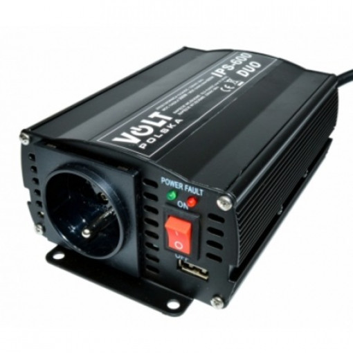 3IPS912246; Converter: automotive dc/ac; 300W; Uout: 230VAC; Out: mains 230V; VOLT POLSKA 3IPS912246; Converter: automotive dc/ac; 300W; Uout: 230VAC; Out: mains 230V; VOLT POLSKA