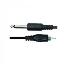 VSS6/R1.12; Vads 6.3mm mono spraudnis uz RCA spraudni 1.2m kabelis