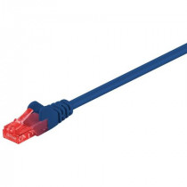 68402; Patch cord; U/UTP; 6; stranded; CCA; PVC; blue; 20m; 24AWG; Goobay