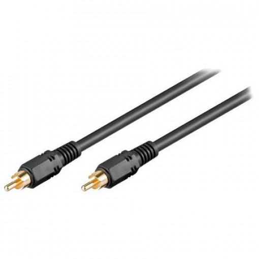 50337; Cable; RCA plug,both sides; 10m; Plating: nickel plated; Goobay 50337; Cable; RCA plug,both sides; 10m; Plating: nickel plated; Goobay