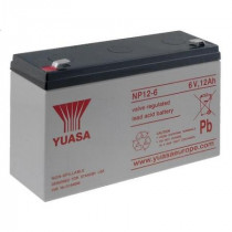 NP12-6; Re-battery: acid-lead; 6V; 12Ah; AGM; maintenance-free; YUASA