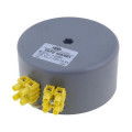 TSTZ 150/001; Transformer: toroidal; 150VA; 230VAC; 12V; 12.5A; 2kg; Ø: 103mm; IP00; INDEL