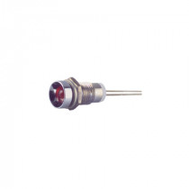 19050003; Indikācija ø8mm , LED 5mm sarkana 2.0V DC 30mA 80mcd (20mA) EAO 19050003; Indikācija ø8mm , LED 5mm sarkana 2.0V DC 30mA 80mcd (20mA) EAO