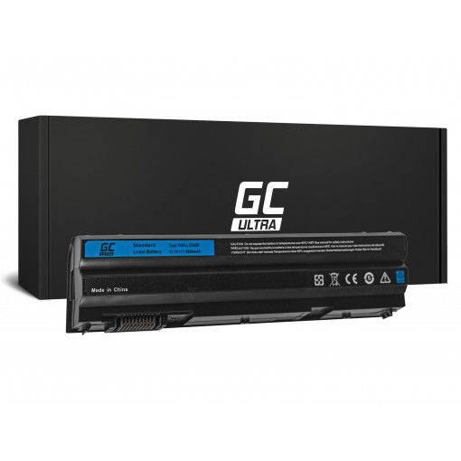 DE04ULTRA : Green Cell ULTRA Battery for Dell Latitude E5520 E6420 E6520 E6530 / 11,1V 6800mAh; Green Cell