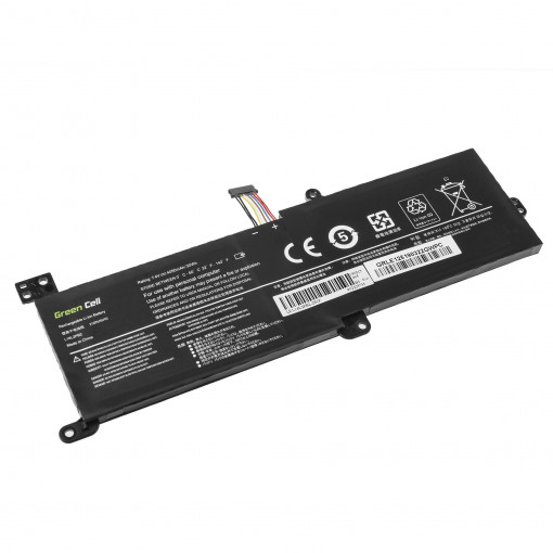 LE125 : Green Cell Battery for Lenovo IdeaPad 320-14IKB 320-15ABR 320-15AST 320-15IAP 320-15IKB 320-15ISK 330-15IKB 520-15IKB; Green Cell