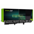 AS75 : Green Cell Battery for Asus R508 R556 R509 X551 / 14,4V 2200mAh; Green Cell AS75 : Green Cell Battery for Asus R508 R556 R509 X551 / 14,4V 2200mAh; Green Cell