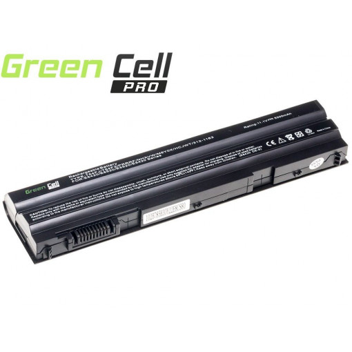 DE04PRO : Green Cell PRO Battery for Dell Latitude E5520 E6420 E6520 E6530 / 11,1V 5200mAh; Green Cell