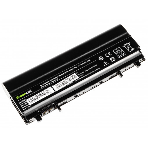 DE106 : Green Cell Battery for Dell Latitude E5440 E5540 P44G / 11,1V 6600mAh; Green Cell