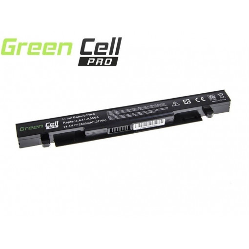 AS58PRO : Green Cell PRO Battery for Asus A450 A550 R510 X550 / 14,4V 2600mAh; Green Cell