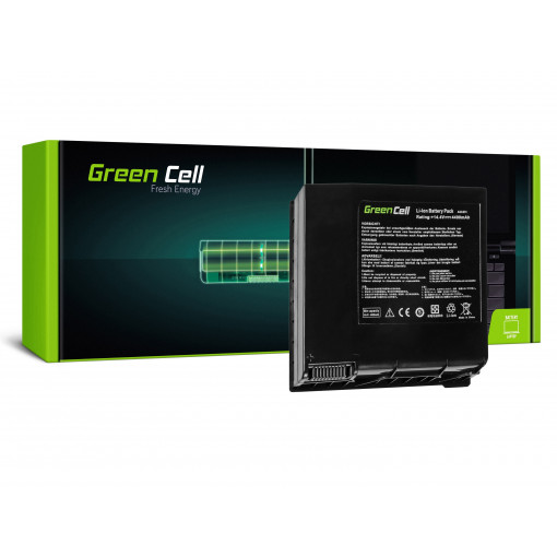 AS43 : Green Cell Battery for Asus G74 G74S G74J / 14,4V 4400mAh; Green Cell