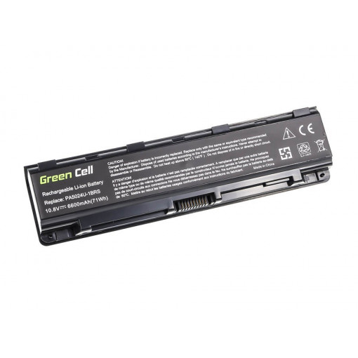 TS30 : Green Cell Battery for Toshiba Satellite C850 C855 C870 L850 L855 PA5024U-1BRS / 11,1V 6600mAh; Green Cell