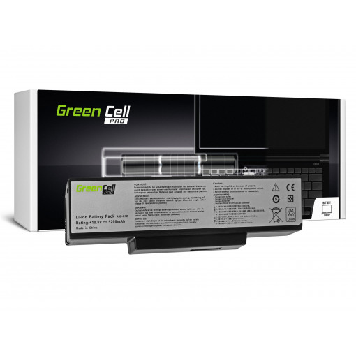 AS06PRO : Green Cell PRO Battery for Asus A32-K72 K72 K73 N71 N73 / 11,1V 5200mAh; Green Cell