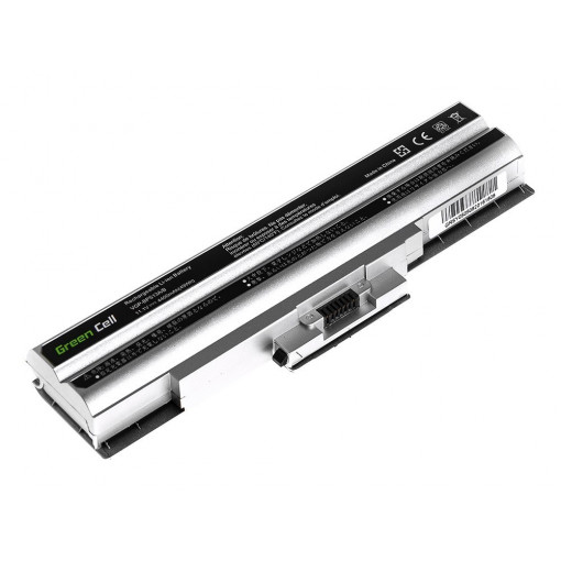 SY05 : Green Cell Battery for Sony Vaio VGP-BPS13 VGP-BPS21 (silver) / 11,1V 4400mAh; Green Cell