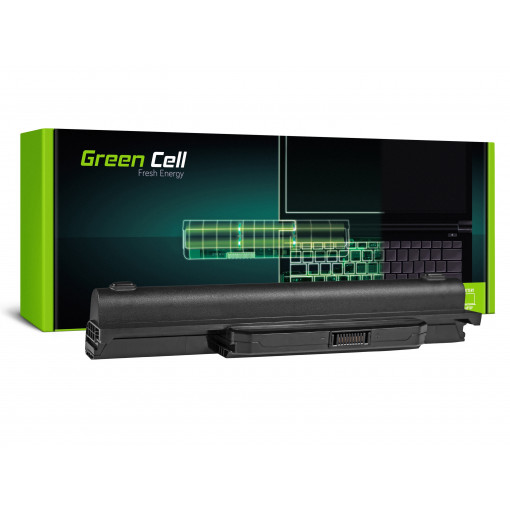 AS05 : Green Cell Battery for Asus A31-K53 X53S X53T K53E / 11,1V 6600mAh; Green Cell