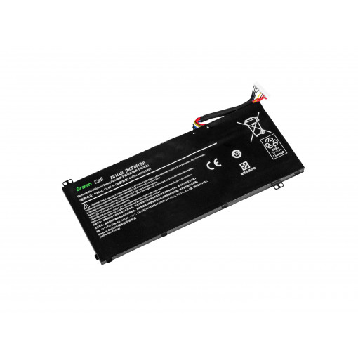 AC54 : Green Cell Battery for Acer Aspire Nitro V15 VN7-571G VN7-572G VN7-591G VN7-592G / 11,4V 4605mAh; Green Cell