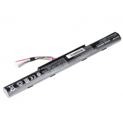 AC51 : Green Cell Battery for Acer Aspire E 15 E15 E5-575 E 17 E17 E5-774 / 14,4V 2200mAh; Green Cell