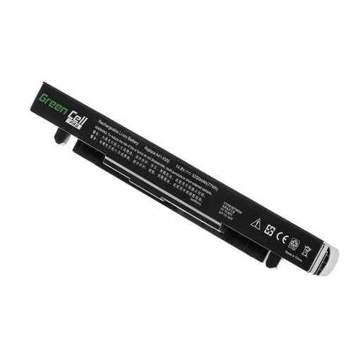 AS68PRO : Green Cell PRO Battery for Asus A450 A550 R510 X550 / 14,4V 5200mAh; Green Cell