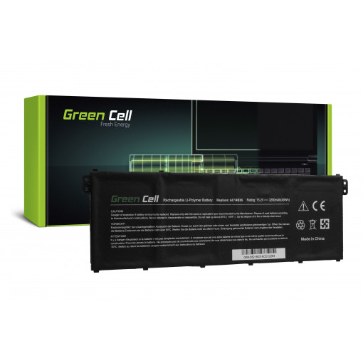 AC62 : Green Cell Battery for Acer Aspire 5 A515 A517 E15 ES1-512 ES1-533 / 15,2V 3200mAh; Green Cell