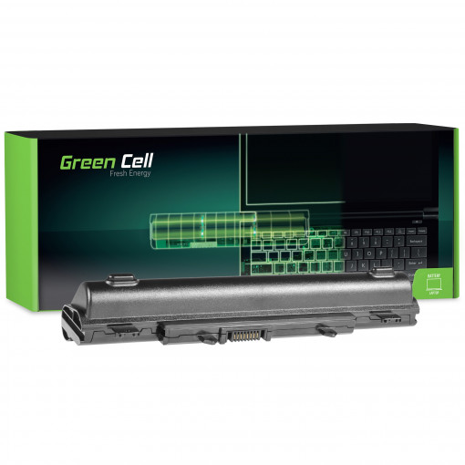 AC44D : Green Cell Battery for Acer Aspire E14 E15 E5-511 E5-521 E5-551 E5-571 (bottom) / 11,1V 4400mAh; Green Cell