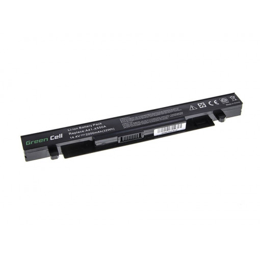 AS58 : Green Cell Battery for Asus A450 A550 R510 X550 / 14,4V 2200mAh; Green Cell